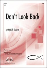 Don't Look Back SATB choral sheet music cover